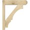 Ekena Millwork Balboa Rough Sawn Craftsman Outlooker, Douglas Fir, 6"W x 22"D x 26"H OUT06X22X26BOA04RDF - alternate 3